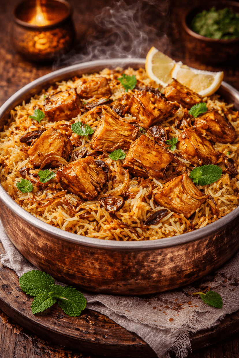 Jackfruit Biryani (Kathail Biryani)