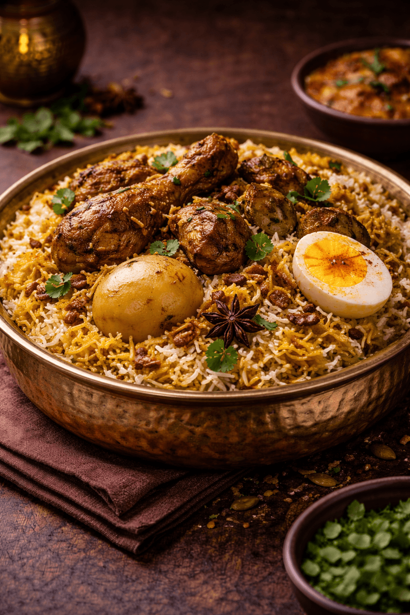 Kolkata Mutton Biryani