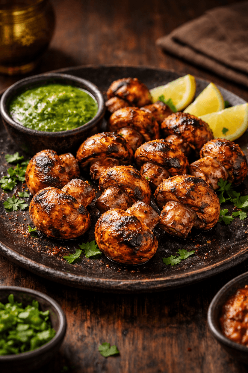 Mushroom Tikka