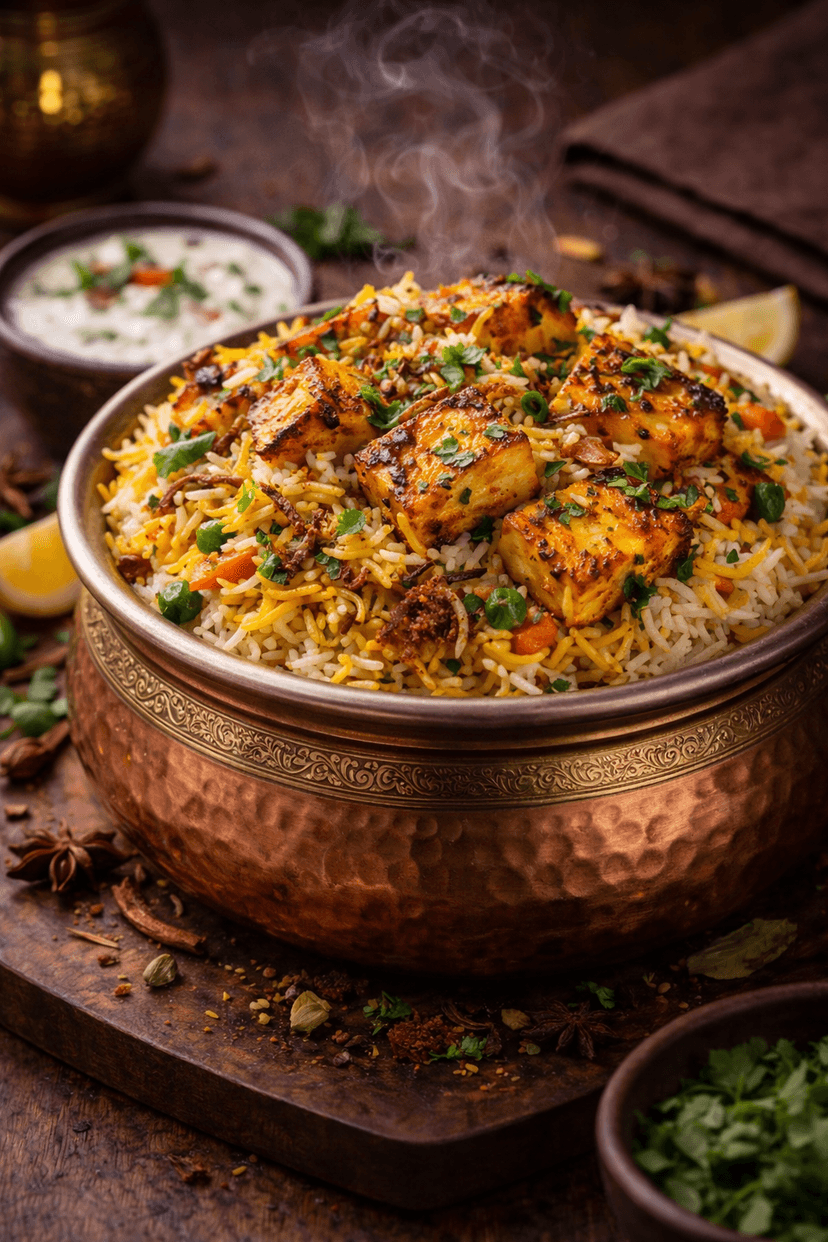 Spl. Paneer Tikka Biryani